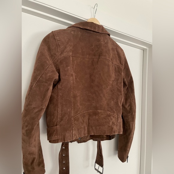 Blank NYC Brown Leather Jacket - Picture 14 of 15